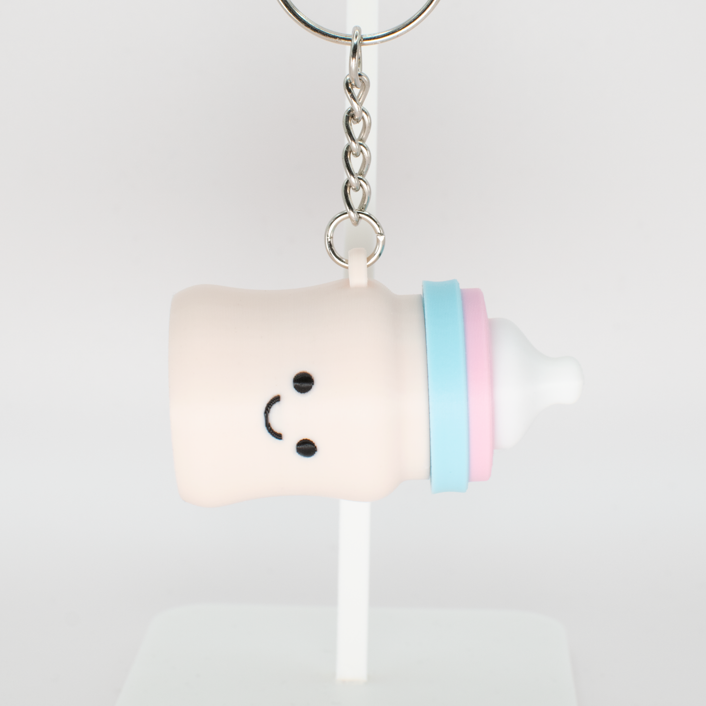 Cuddly Baby Bottle Fidget Clicker Keychain (Retired)