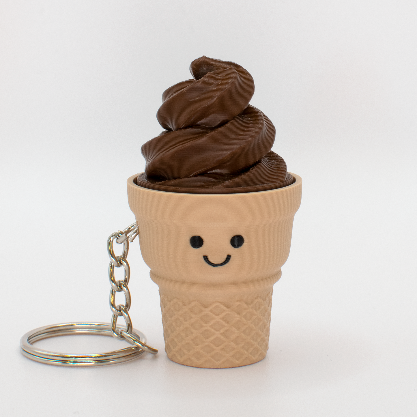 Frosty Clicky Ice Cream Keychain