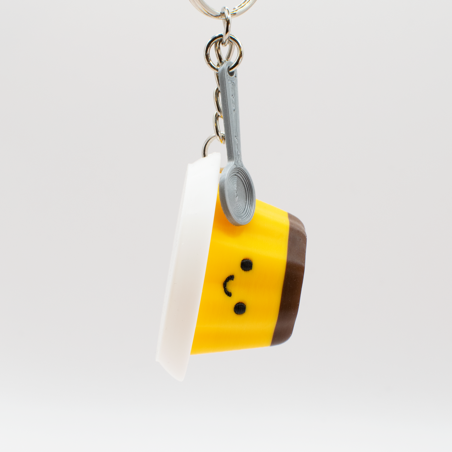 Bouncy Clicky Pudding Keychain (Retired)