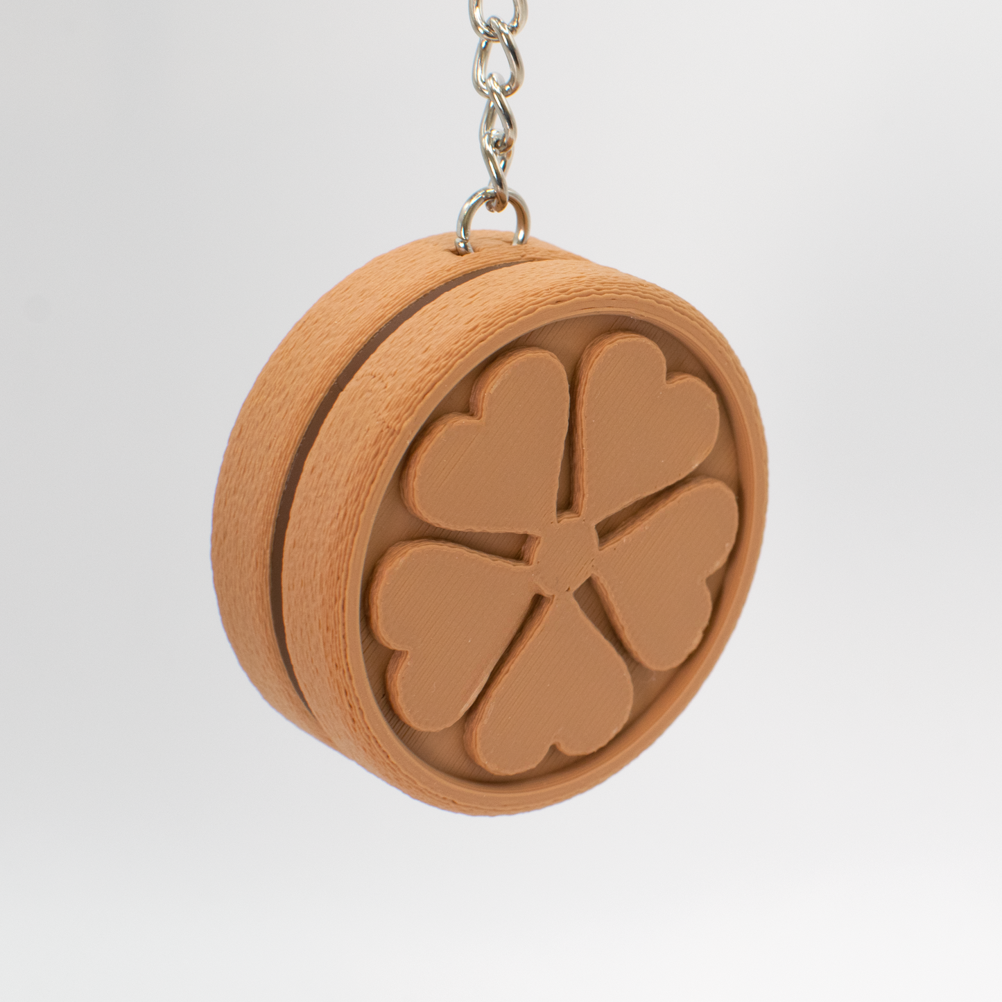 Jelly Biscuit - Fidget Clicker Keychain