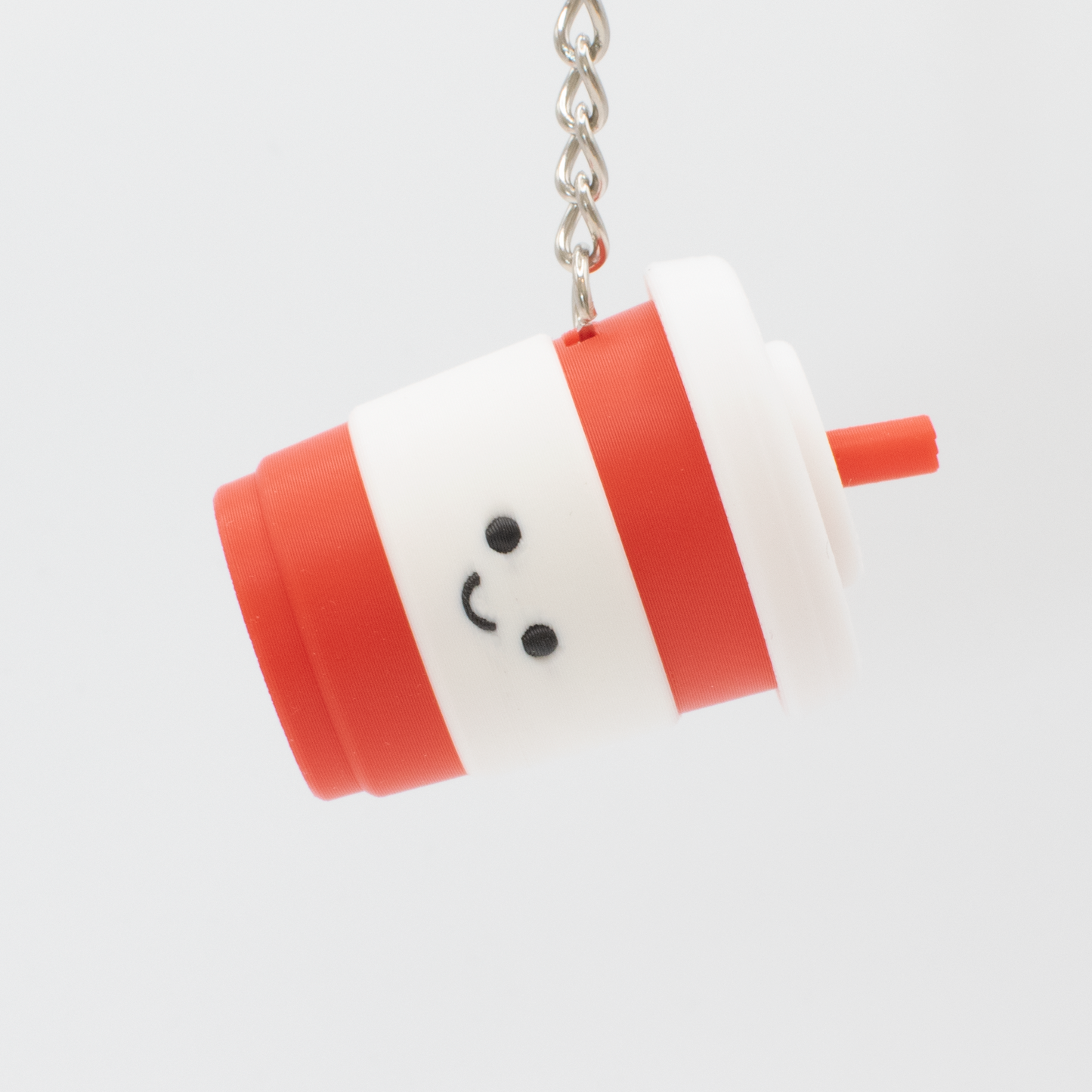 Bubbly Fountain Drink - Fidget Clicker Keychain