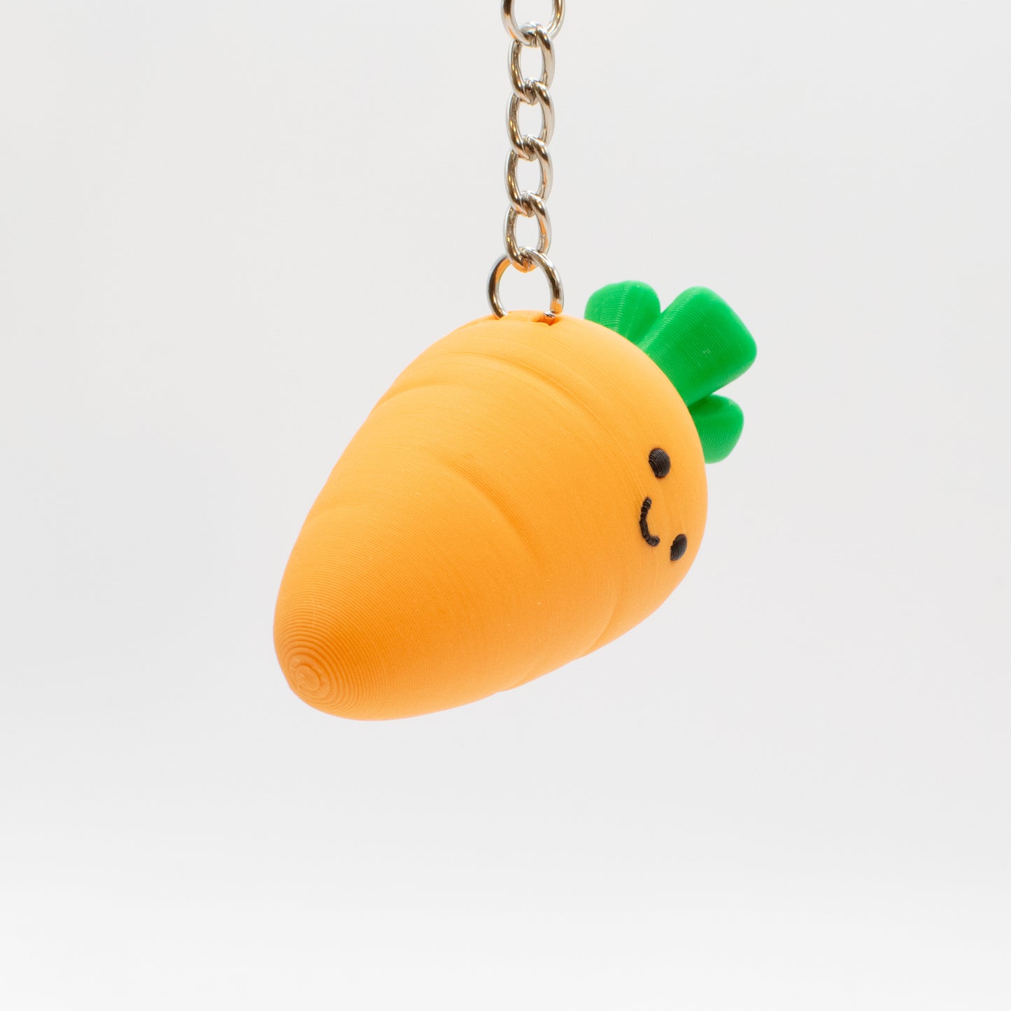 Crunchy Carrot - Fidget Clicker Keychain