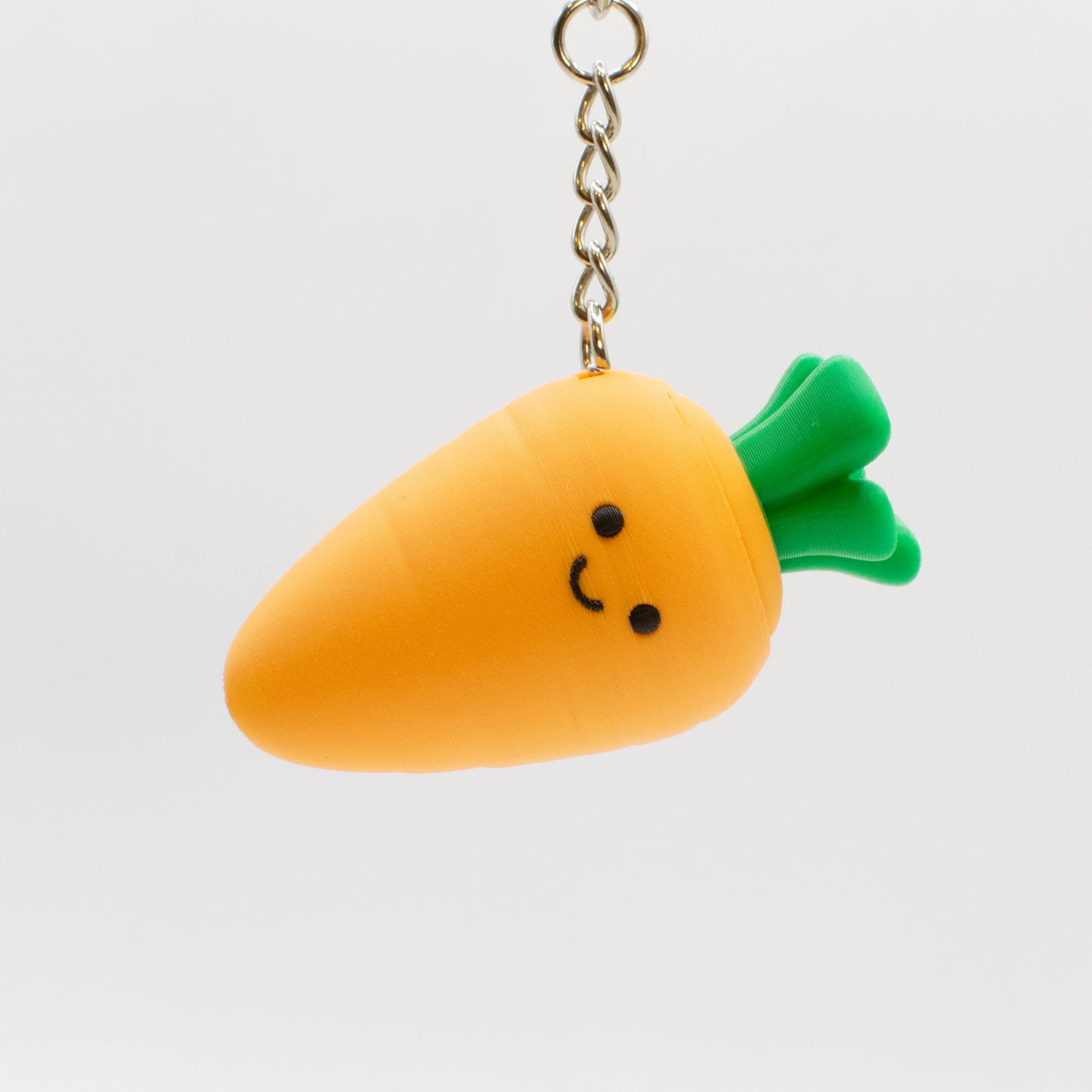 Crunchy Carrot - Fidget Clicker Keychain
