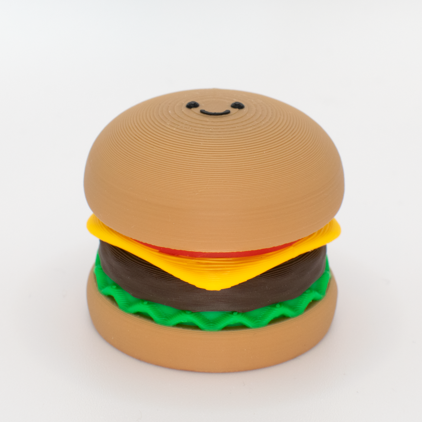 Juicy Clicky Burger Keychain