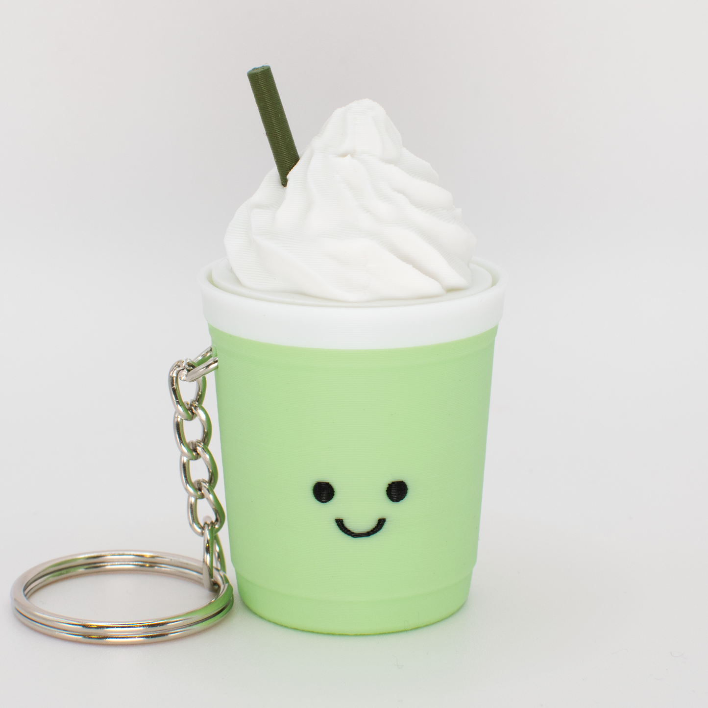 Frosty Clickpuccino - Fidget Clicker Keychain (Retired)
