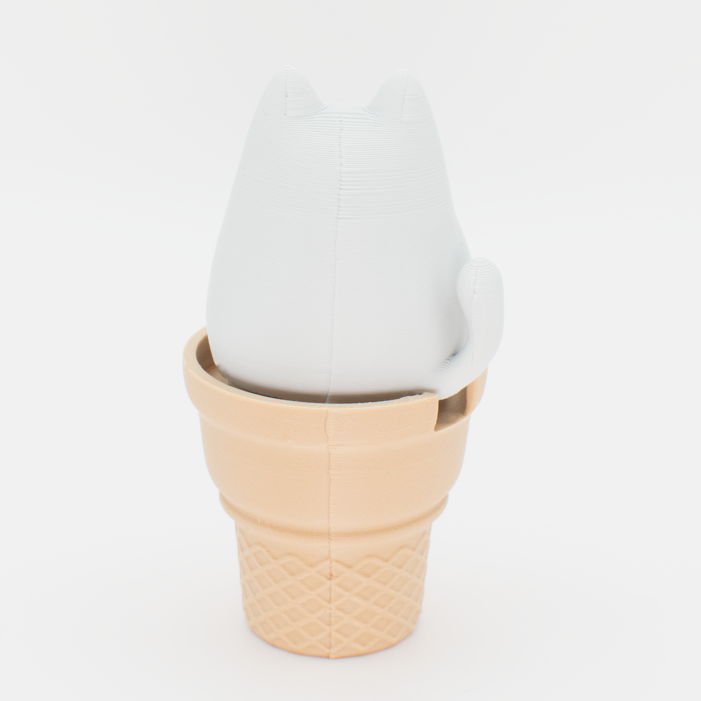 Clicky Kitty Ice Cream Desk Buddy x M.E.S.A