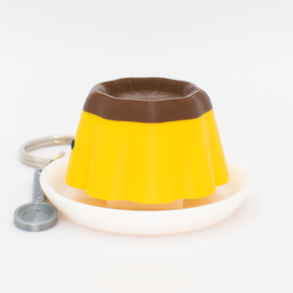 Bouncy Clicky Pudding Keychain (Retired)