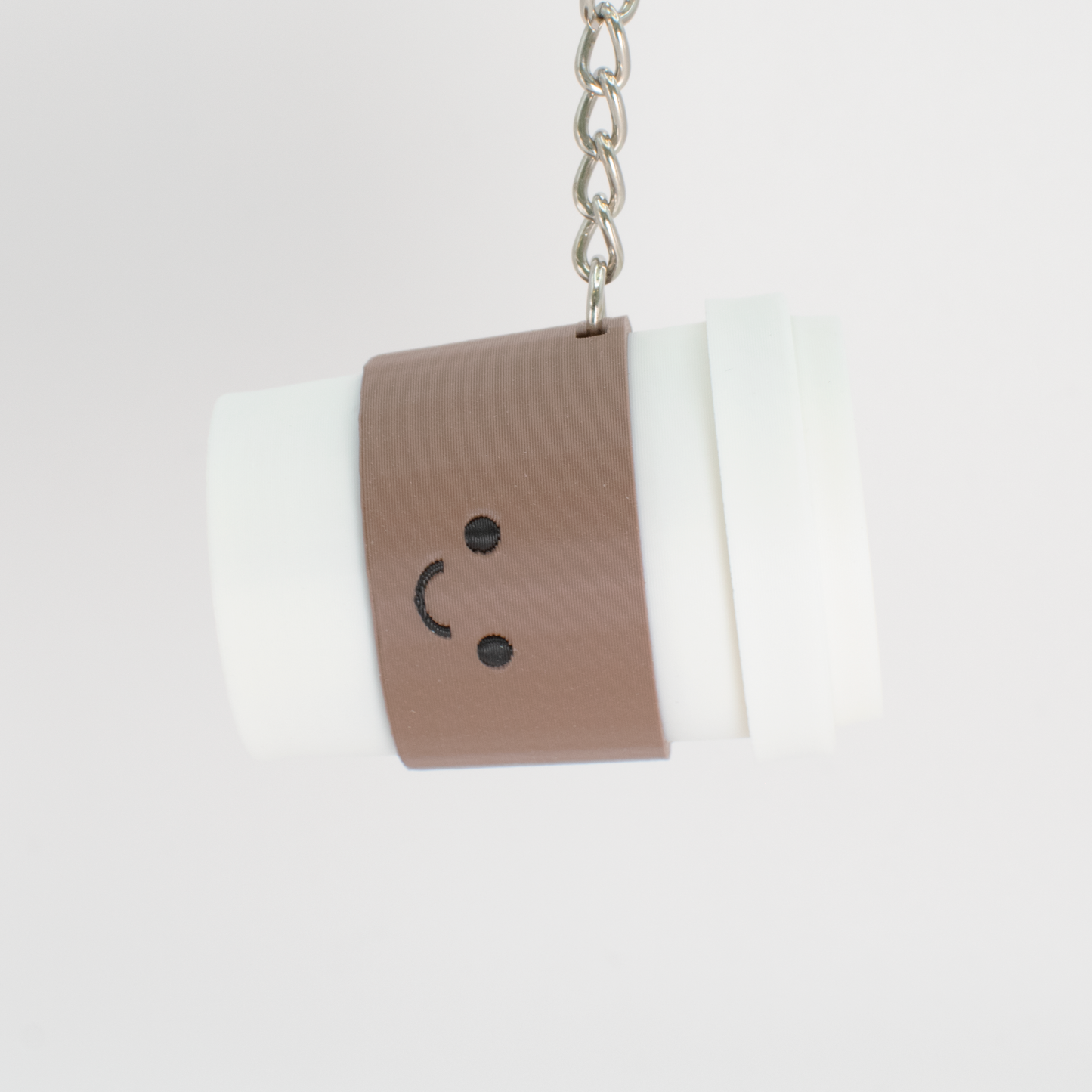 Cozy Clicky Coffee-To-Go Keychain