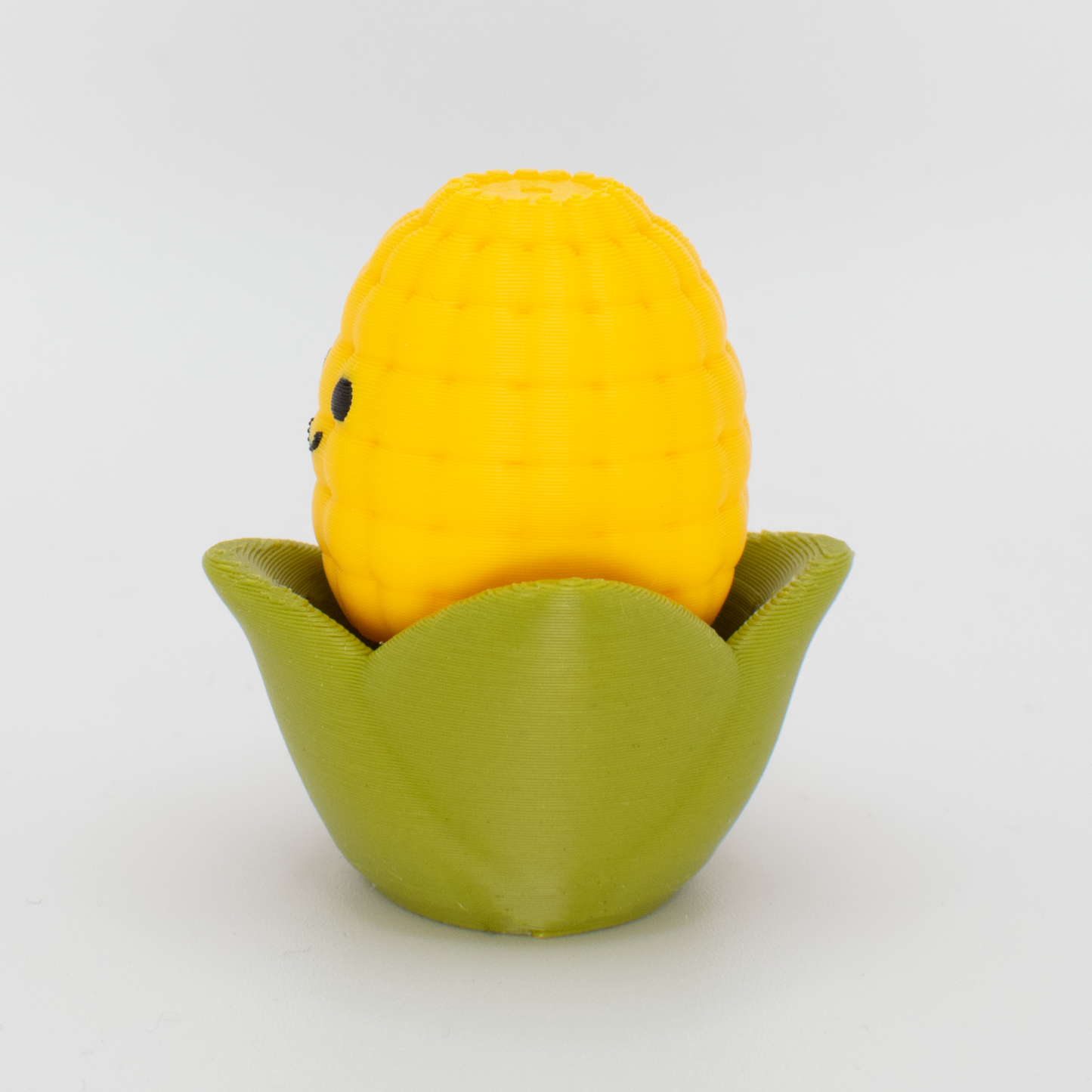 Happy Clicky Corn Keychain
