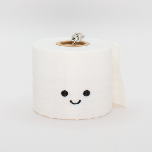 Spinny Toilet Paper Keychain (Retired)