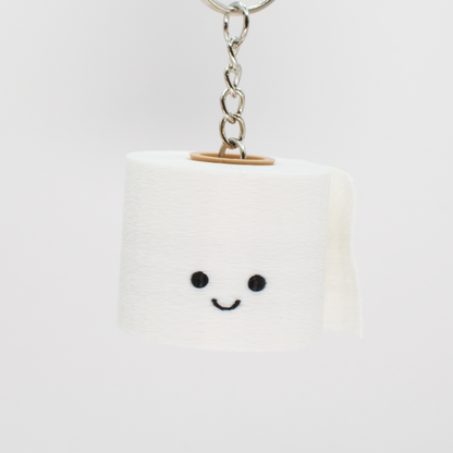 Spinny Toilet Paper Keychain (Retired)
