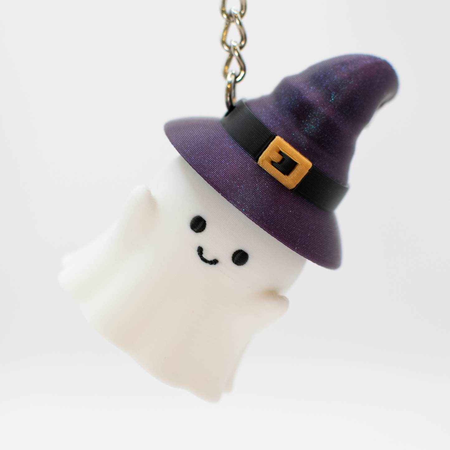 Spooky Clicky Ghost Keychain