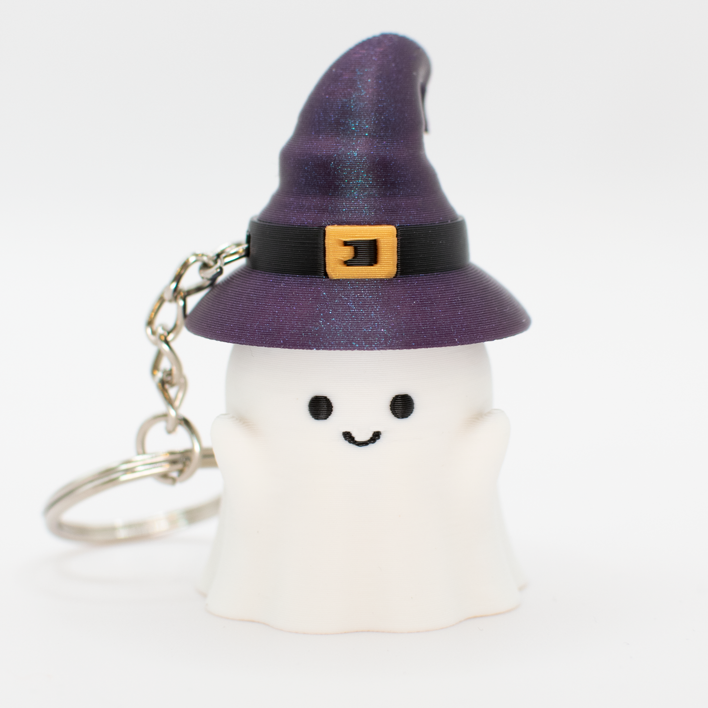 Spooky Clicky Ghost Keychain