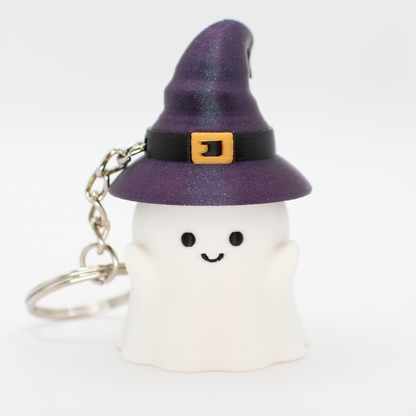 Spooky Clicky Ghost Keychain