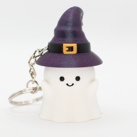 Spooky Clicky Ghost Keychain