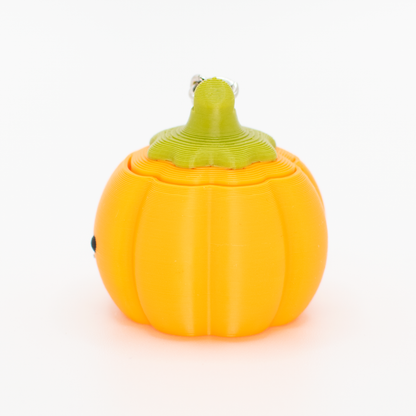 Cheeky Clicky Pumpkin Keychain