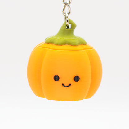 Cheeky Clicky Pumpkin Keychain