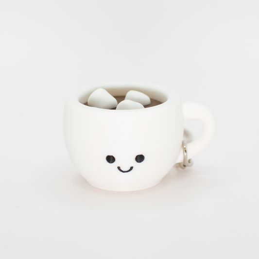 Happy Clicky Mug Keychain