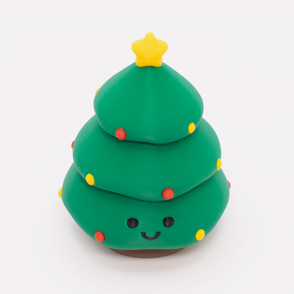 Merry Clicky Christmas Tree Desk Buddy