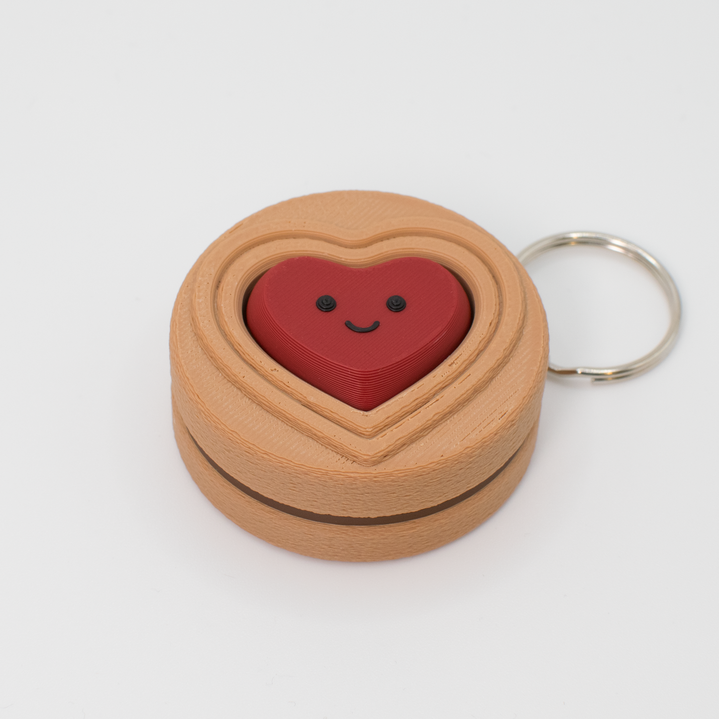 Jelly Biscuit - Fidget Clicker Keychain