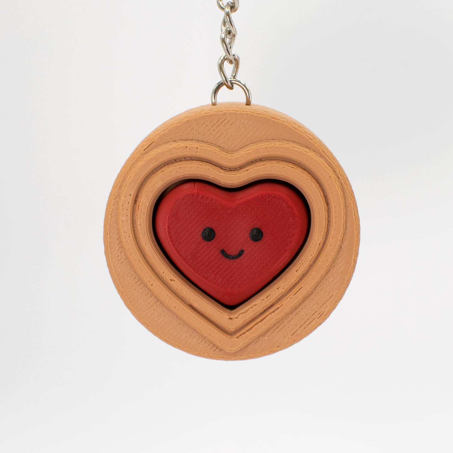Jelly Biscuit - Fidget Clicker Keychain