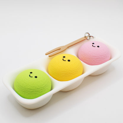Yummy Mochi Ice Cream - Fidget Clicker Keychain