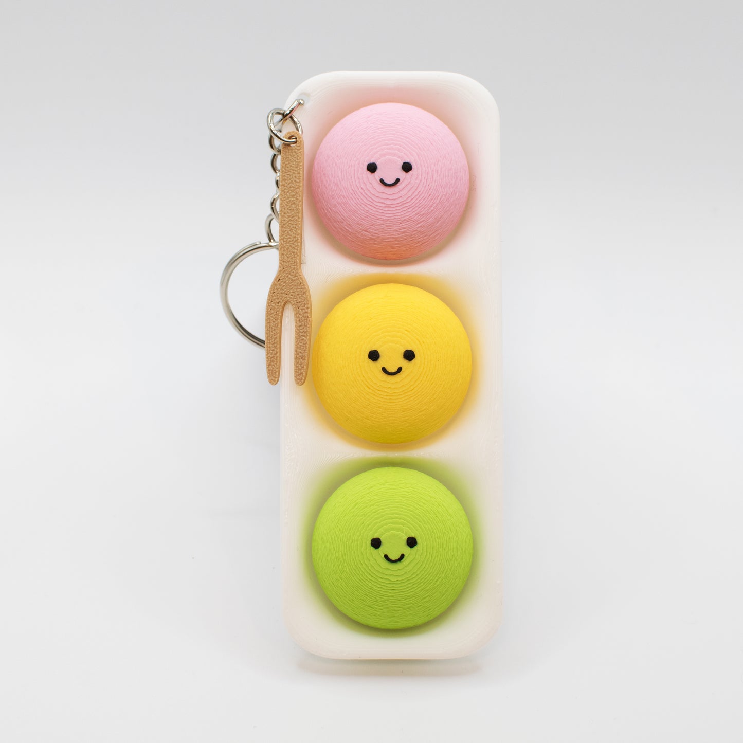 Yummy Mochi Ice Cream - Fidget Clicker Keychain