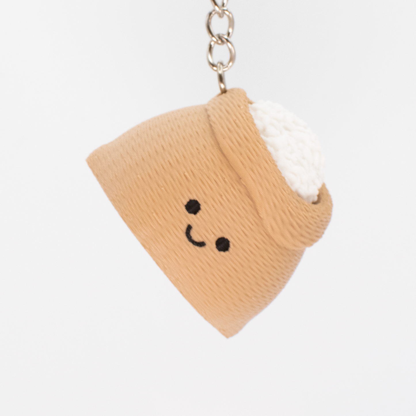 Chubby Coffee Bean & Rice Sacks - Fidget Clicker Keychain