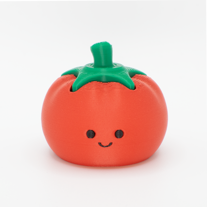 Sunny Tomato Fidget - Clicker Keychain