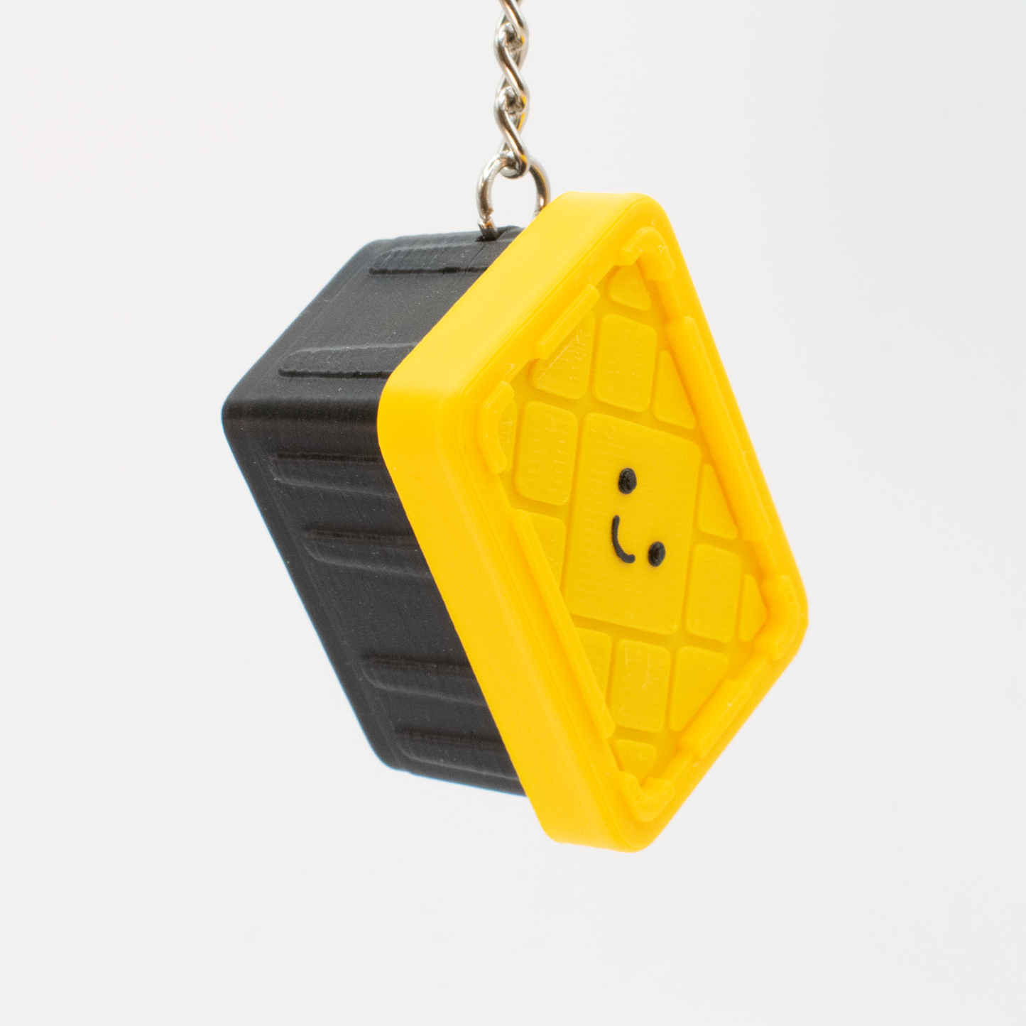 Tiny Storage Bin - Fidget Clicker Keychain