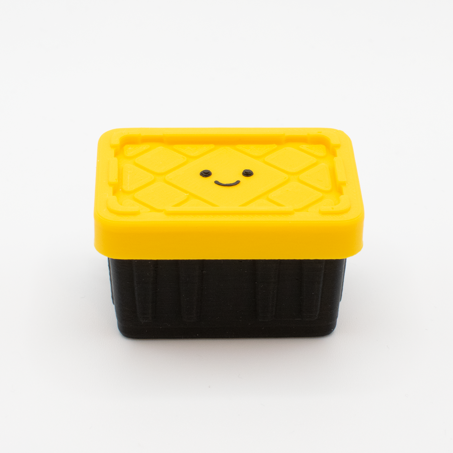 Tiny Storage Bin - Fidget Clicker Keychain