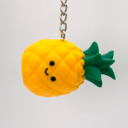 Spiky Pineapple - Fidget Clicker Keychain