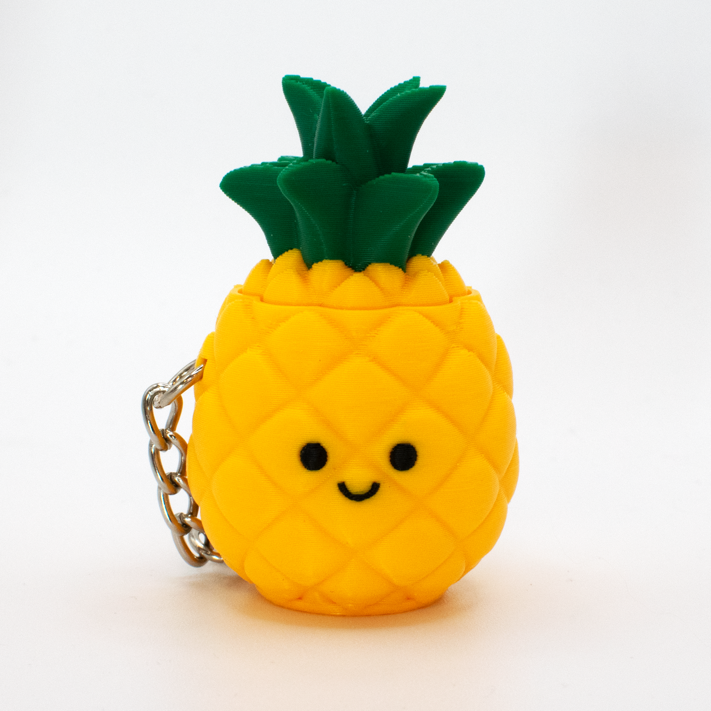 Spiky Pineapple - Fidget Clicker Keychain