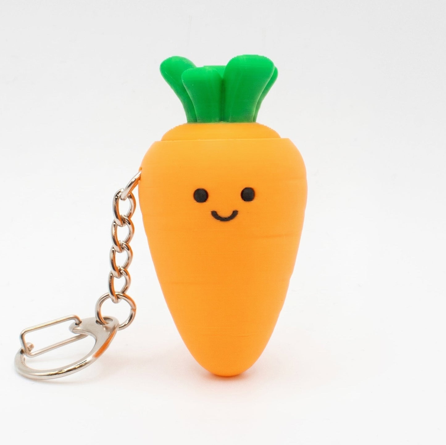 Crunchy Carrot - Fidget Clicker Keychain