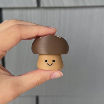 Pressing the mushroom mechanical switch fidget toy for satisfying stress relief