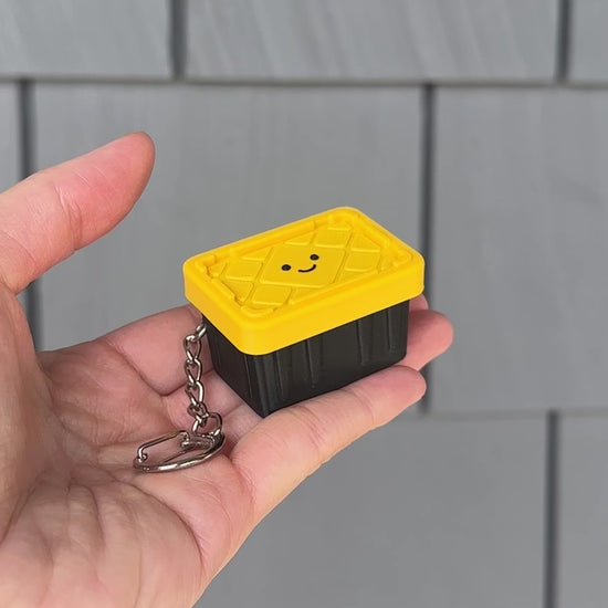clicking cute storage bin clicker