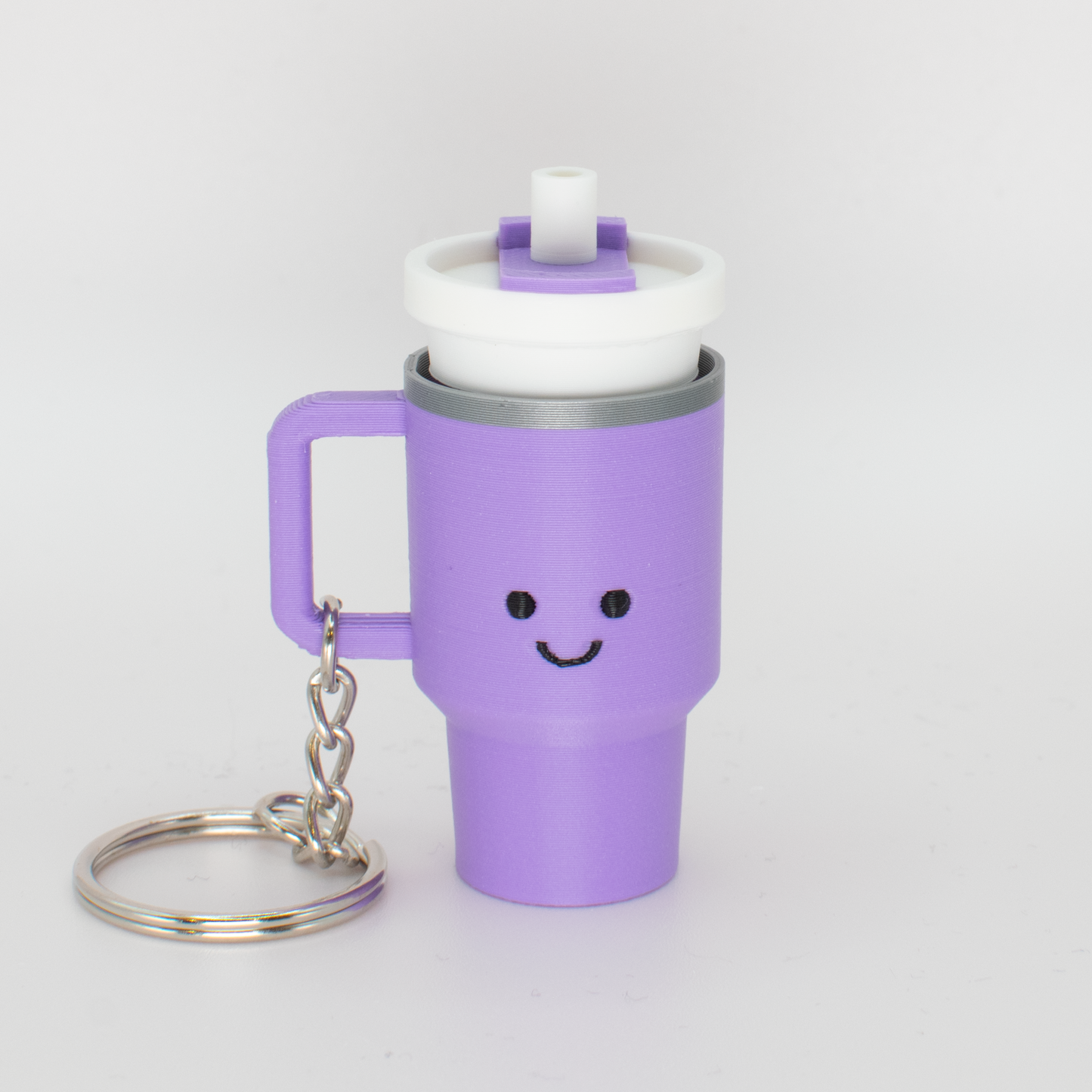 mini purple tumbler fidget clicker toy