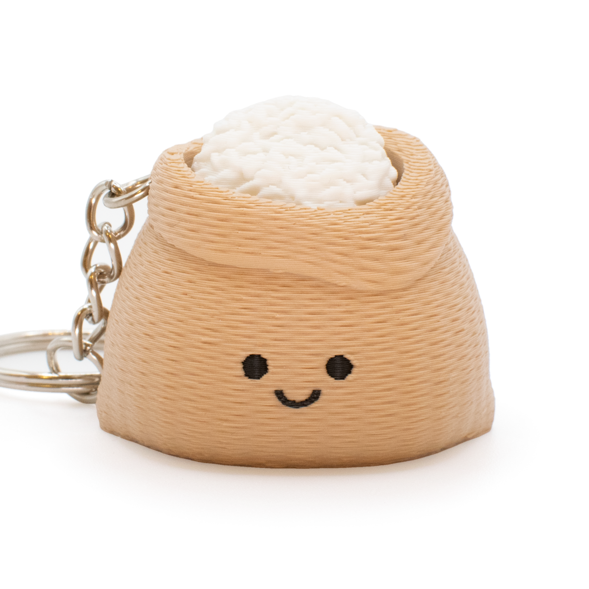fidget clicker styles as a sack of rice with the rice clickable into the sack